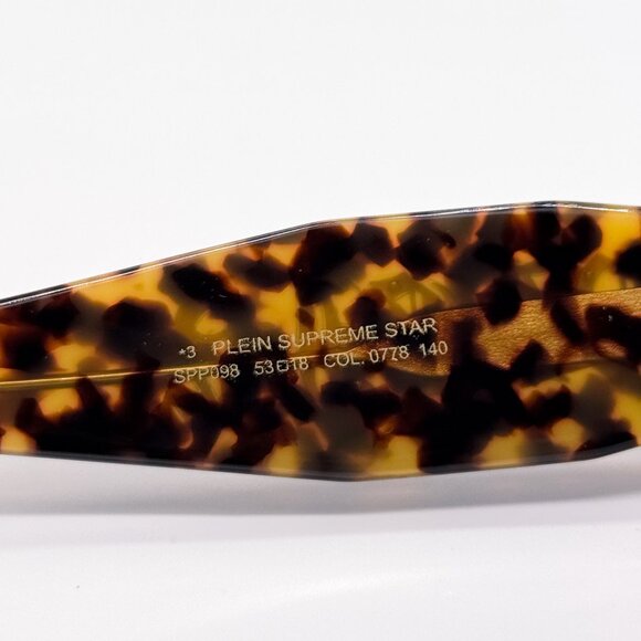 NEW PHILIPP PLEIN SUPREME SPP098M 0778 HAVANA WOMEN SUNGLASSES main image 8